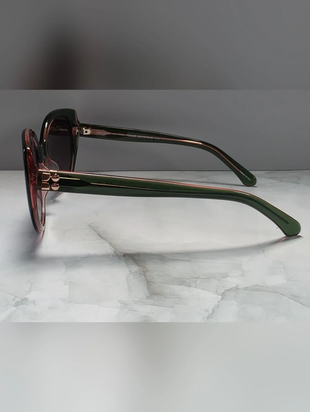 Kate Spade Seraphina/S Green Cat Eye Sunglasses  display picture 1